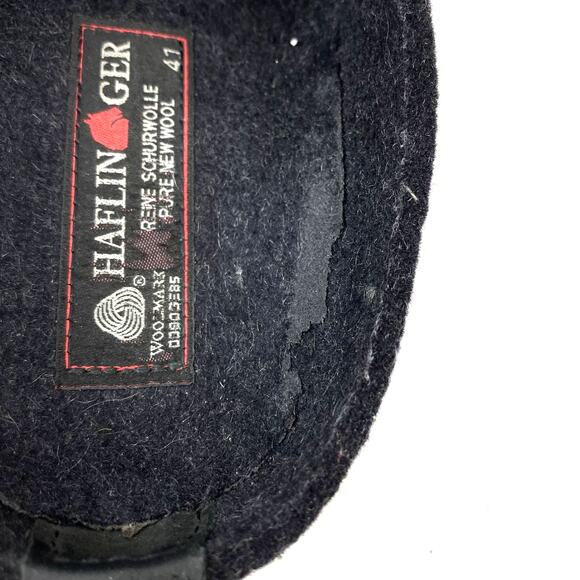 Haflinger Pure New Wool Adjustable Buckle Cork Clog GZB Size 41 - Picture 4 of 15